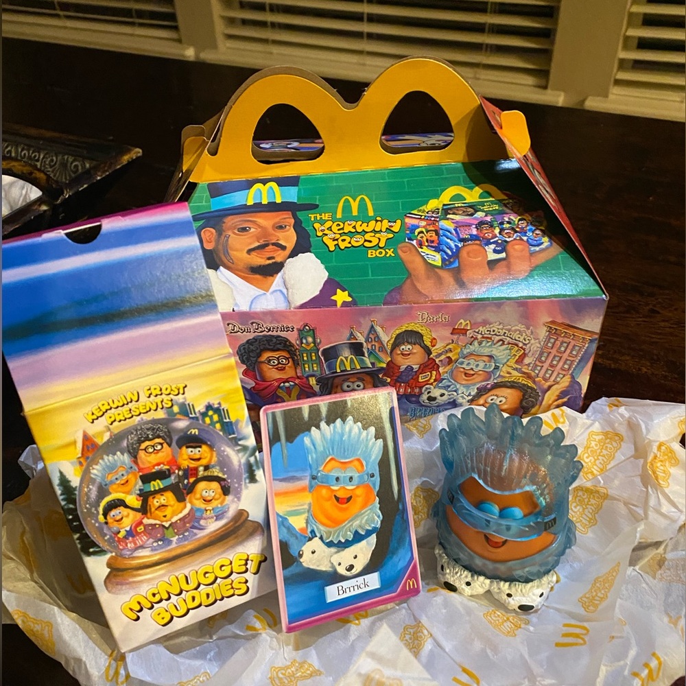 New McDonald’s Adult Happy Meal Kerwin Frost Brrrick